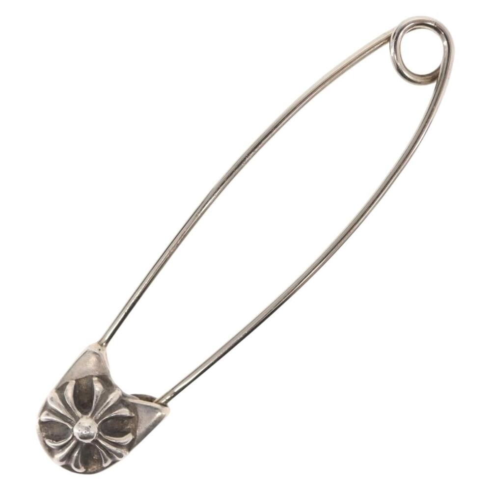 Chrome Hearts Ch Plus Large Safety Pin Tie Pin Ag925 Silver